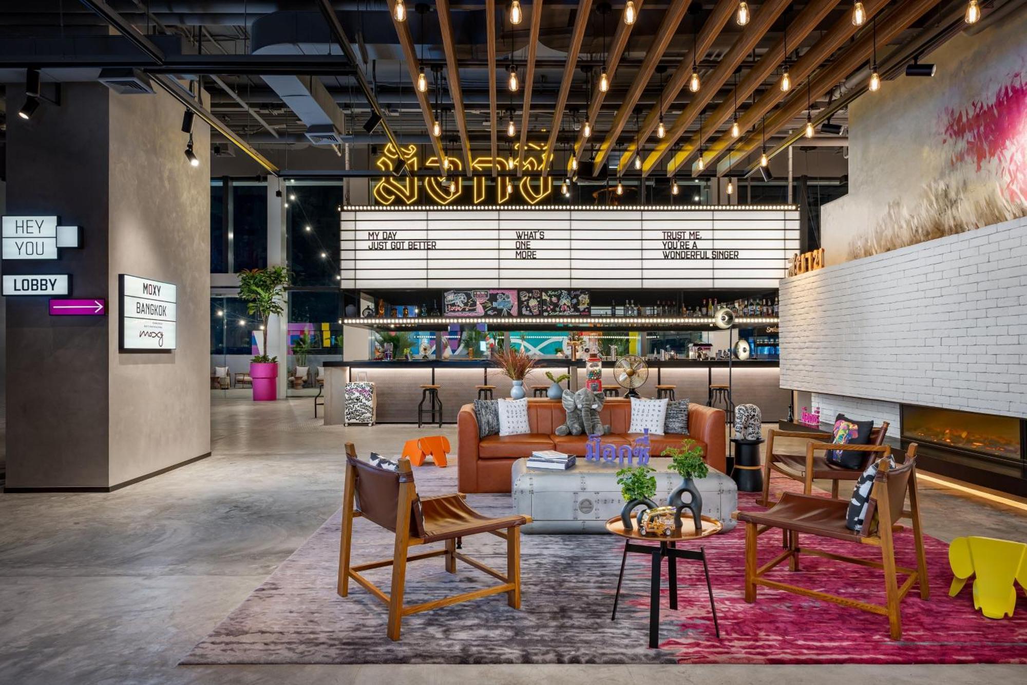 Hotel Moxy Bangkok Ratchaprasong Zewnętrze zdjęcie